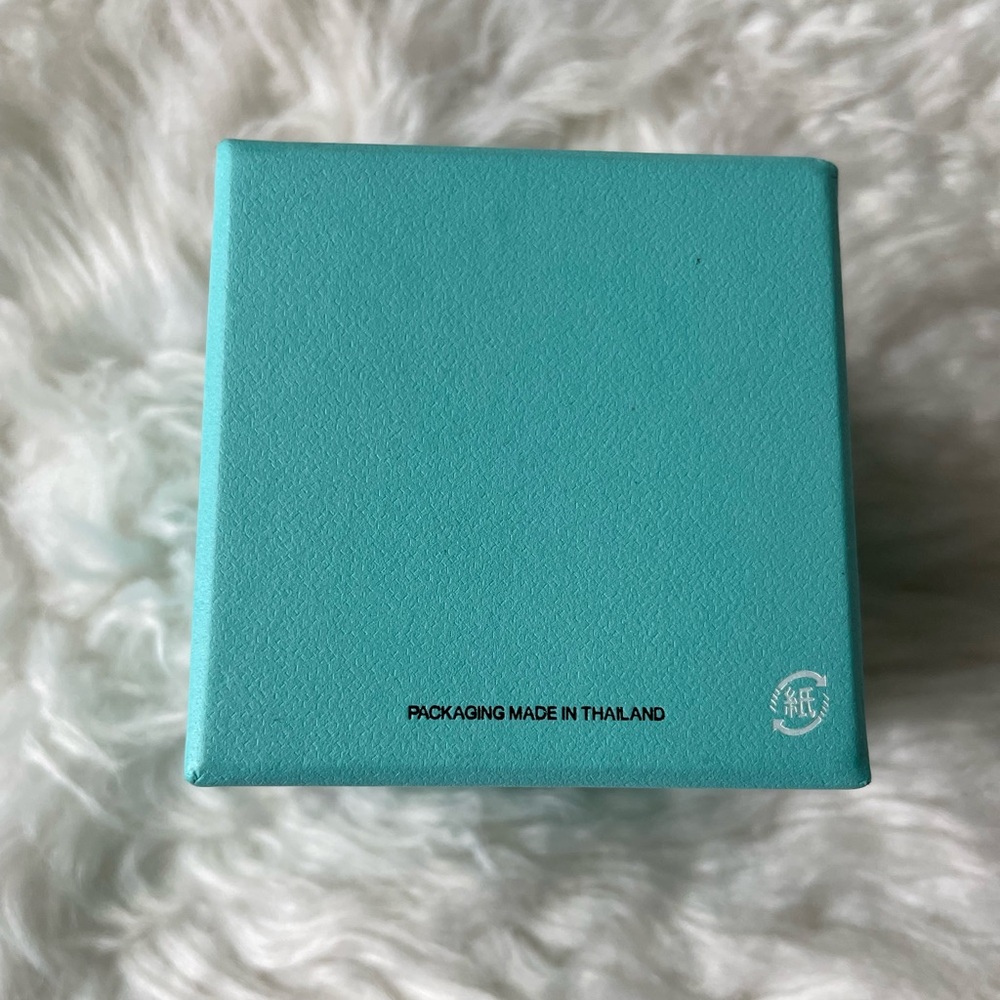 Tiffany & Co. Black Velvet Jewelry Box with Iconic Blue Box - Picture 4 of 4